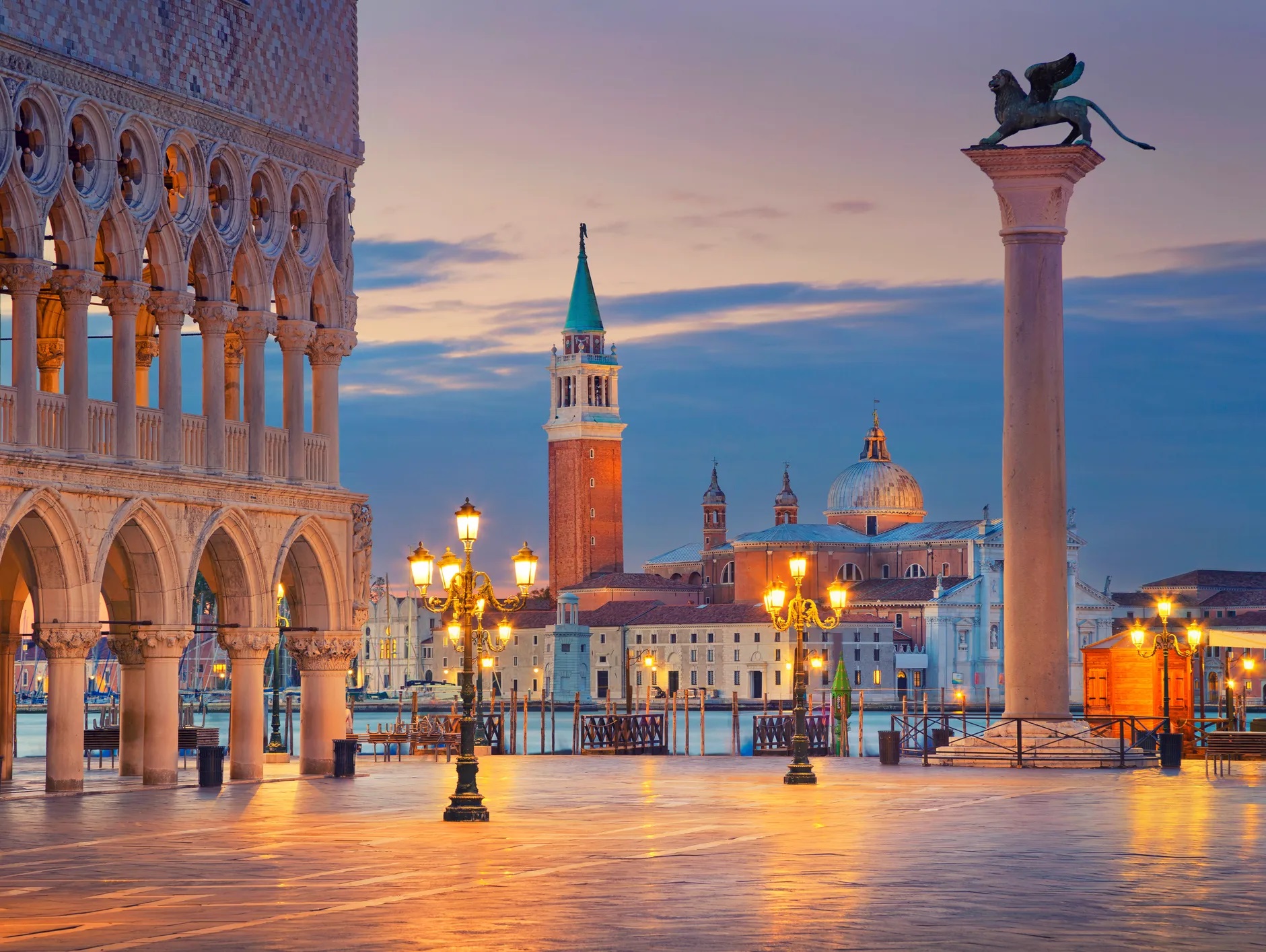 Venice by night